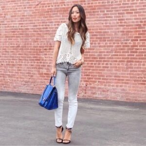 VINCE. ombré skinny jeans NWT